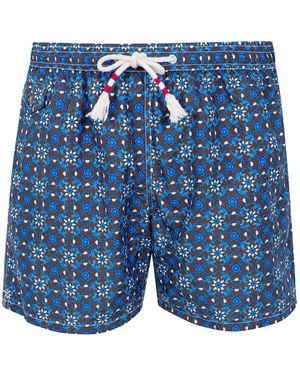 MC2 Saint Barth Lightning Majolica Swim Shorts - Blue