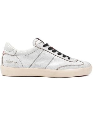 Ishikawa No Star 3007 Leather Trainers - White