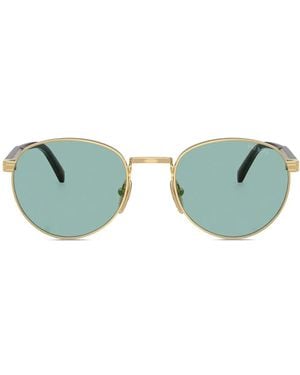 Prada Round-Frame Sunglasses - Green