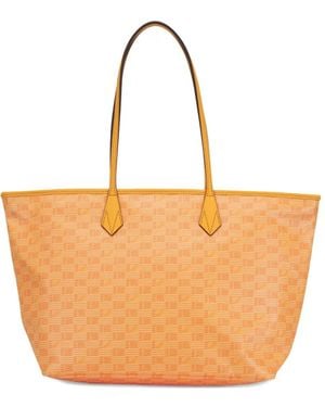 Moreau Bolso Shopper Con Motivo Del Monograma - Neutro
