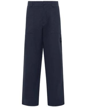 Stone Island Ghost Cargo Trousers - Blue