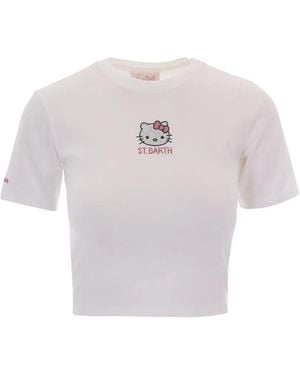 MC2 Saint Barth Nives Hello Kitty T-Shirt - White