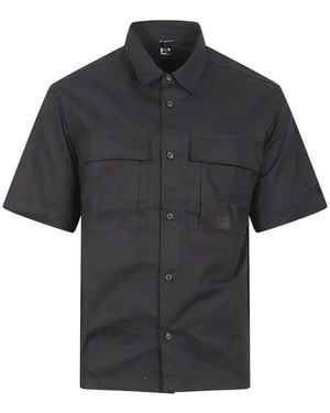 C.P. Company Metropolis Short-Sleeve Shirt - Black