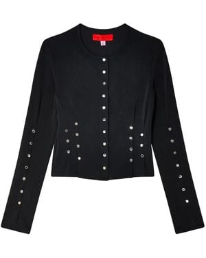 Eckhaus Latta Cárdigan Nailed - Negro
