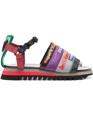 Kolor Sandalen Im Patchwork-Look - Pink