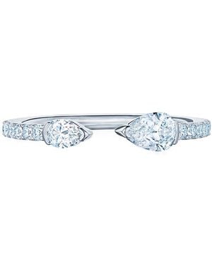 Kwiat 18Kt Eclipse Diamond Open Ring - White