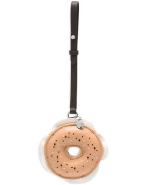 Kate Spade Taschenanhänger mit Logo-Prägung - Mettallic