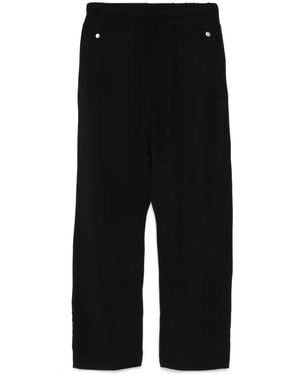 Thom Krom Klassische Cropped-Hose - Schwarz