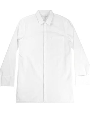 Helmut Lang Double-Cuff Shirt - White