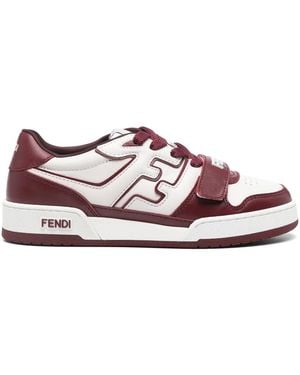 Fendi Match Sneakers - Braun