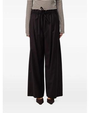 Tela Wide-Leg Pants - Black