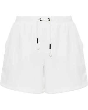 Bogner Pantalones Cortos Alea Con Cordones - Blanco