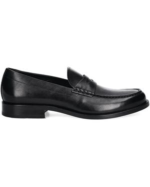BOSS Penny-Loafer Aus Leder - Schwarz