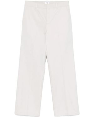 CASABLANCA Gabardine-Weave Pants - White