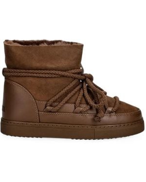 Inuikii Classic Rope-Laces Ankle Boots - Brown
