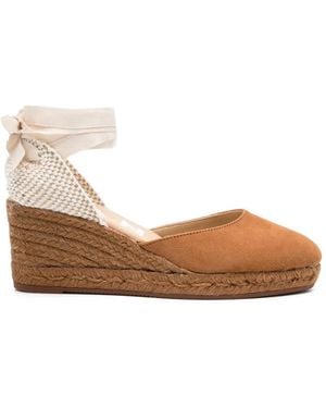 Manebí Tie-Detail Espadrilles - White