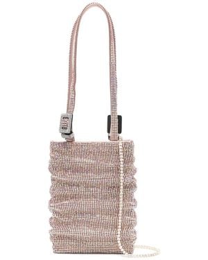 Benedetta Bruzziches Bolso shopper Lollo con strass - Rosa