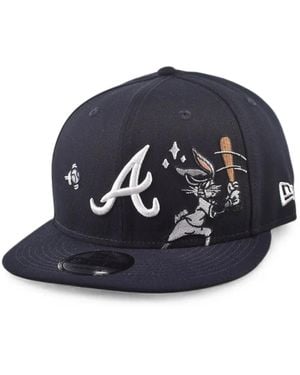 KTZ 9Fifty Looney Tunes Atlanta Braves Cap - Blue