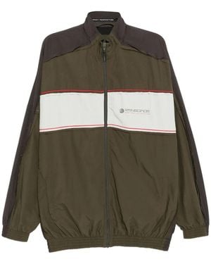 Martine Rose Logo-Print Jacket - Green