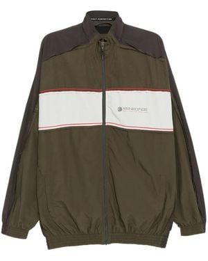 Martine Rose Logo-Print Jacket - Green
