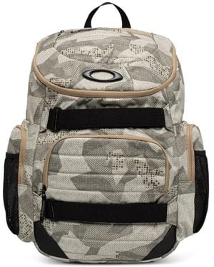 Oakley Mochila Enduro 3.0 Con Motivo Militar Y Placa Del Logo - Gris