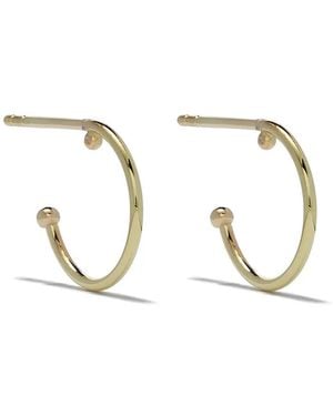 Wouters & Hendrix 18Kt Small Hoop Earrings - Natural