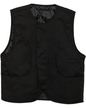 About Blank Reversible Gilet - Black