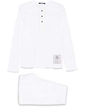 Jacquemus Melao Short-Set - Weiß