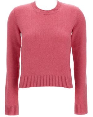 Lisa Yang Long-sleeve crewneck sweater - Rojo
