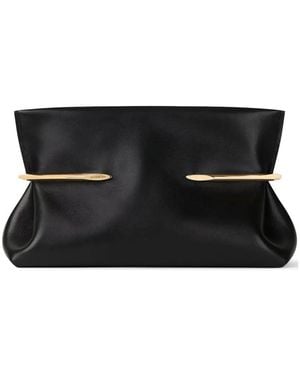 Givenchy Pinch Soft Leather Clutch Bag - Black