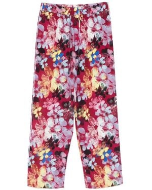 Iceberg Floral Trousers - White