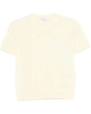 Maison Kitsuné Logo-Patch T-Shirt - Natural
