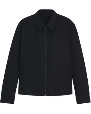 BOSS X David Beckham Classic-Collar Zip Jacket - Blue