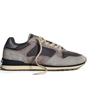 HOFF 30Mm City Berlin Paneled Lace-Up Sneakers - Gray