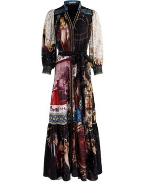 Alice + Olivia Cora Kleid - Schwarz