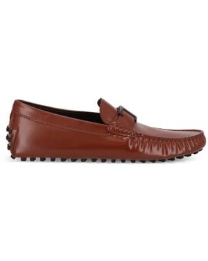 Tod's T Timeless Loafers - Brown