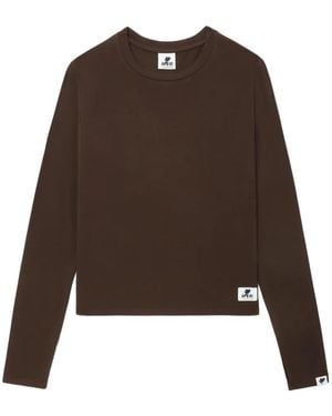 A Bathing Ape Long-Sleeve T-Shirt - Brown