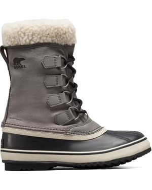 Sorel Shearling-lined waterproof boots - Schwarz