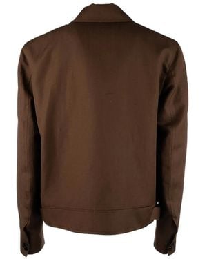 Gabriele Pasini Button Flap Jacket - Brown