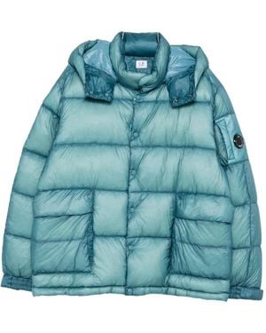 C.P. Company Hooded Padded Jacket - Blue