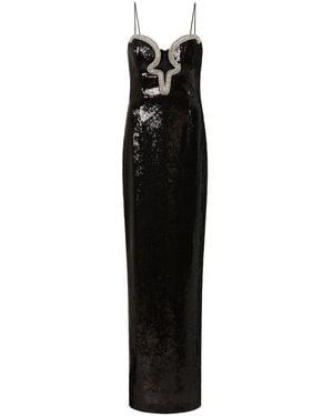 Rebecca Vallance Lyra Kleid Mit Pailletten - Schwarz