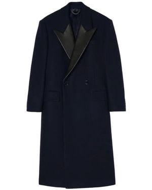 Burberry Crathorne Tailored Coat - Blue