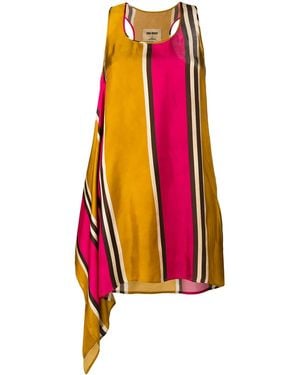 Uma Wang Striped Tank Top - Pink