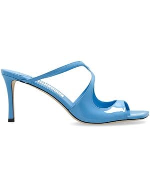 Jimmy Choo Anise 75mm サンダル - ブルー