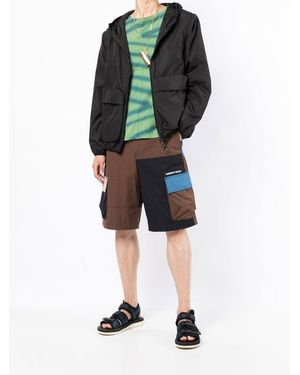 Ambush Panelled Cargo Shorts - Brown