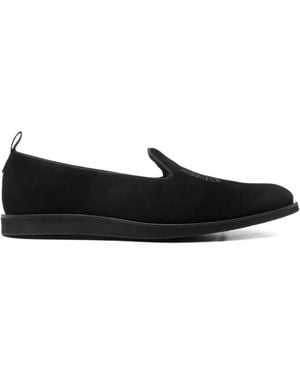 Needles Loafer Mit Runder Kappe - Schwarz