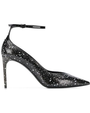 Saint Laurent Ink-Splashes Pumps - Black