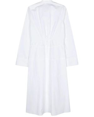 ワンピース Jil Sander White poplin shirt dress (J02CT0389J45002 100) Jil Sander White poplin shirt dress (J02CT0389J45002 100