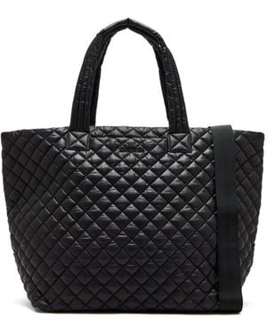 MZ Wallace Quilted Tote Bag - Black
