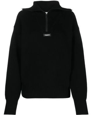 Coperni ハーフジップ プルオーバー - ブラック
